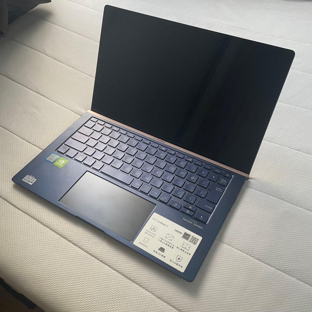 ASUS ZenBook 14 ロイヤルブルー UX434FL-8565
