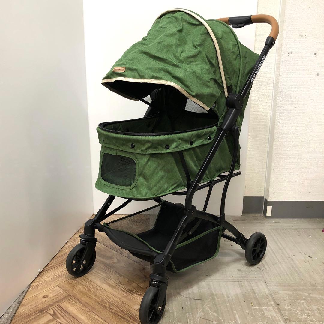 PET PARADISE smooca コンパクト ペットカート　グリーン
