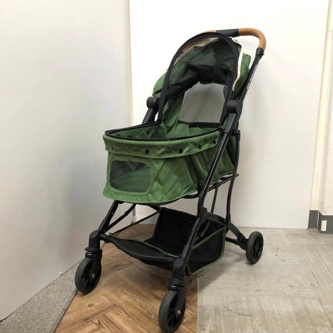 PET PARADISE smooca コンパクト ペットカート　グリーン