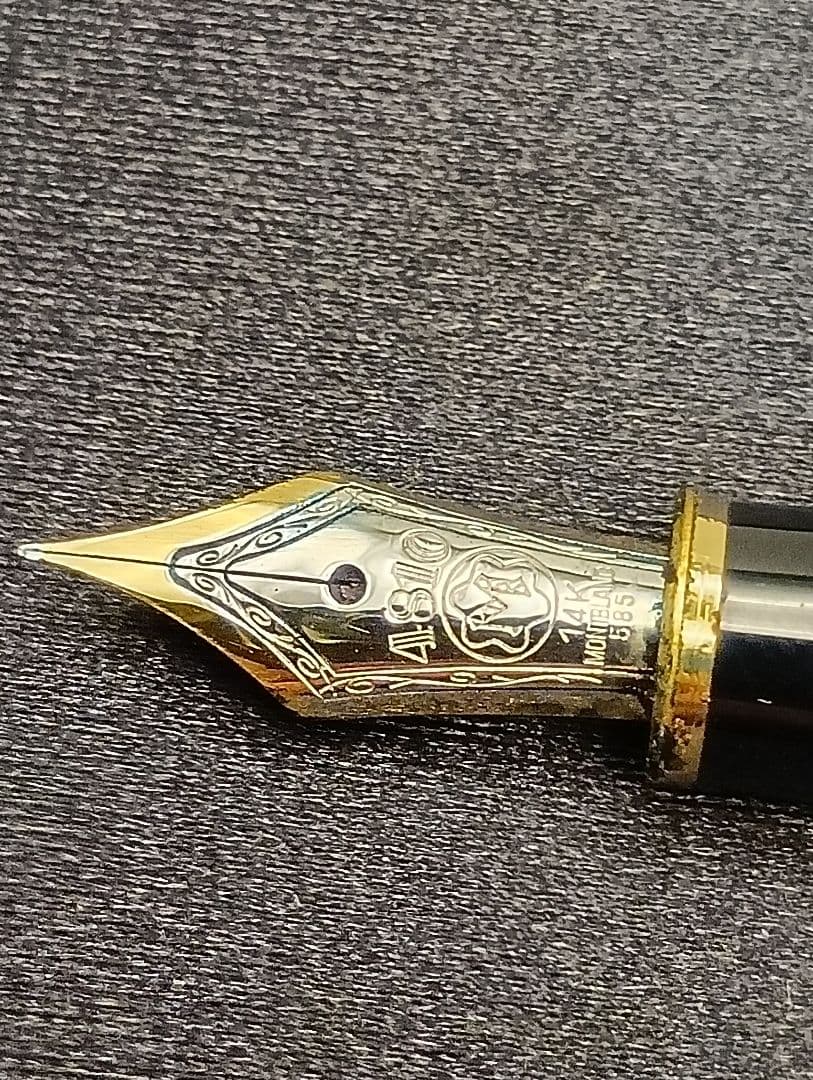 MONT BLANC 万年筆 ゴールドペン先 ケース付　マイスターシュテュック