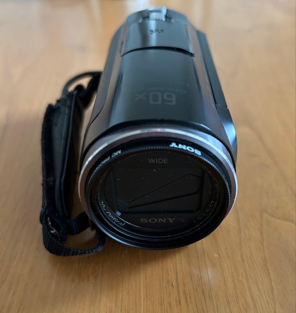 SONY HDR-CX670 ビデオカメラ 本体 ブラック 黒色 専用ケース付き