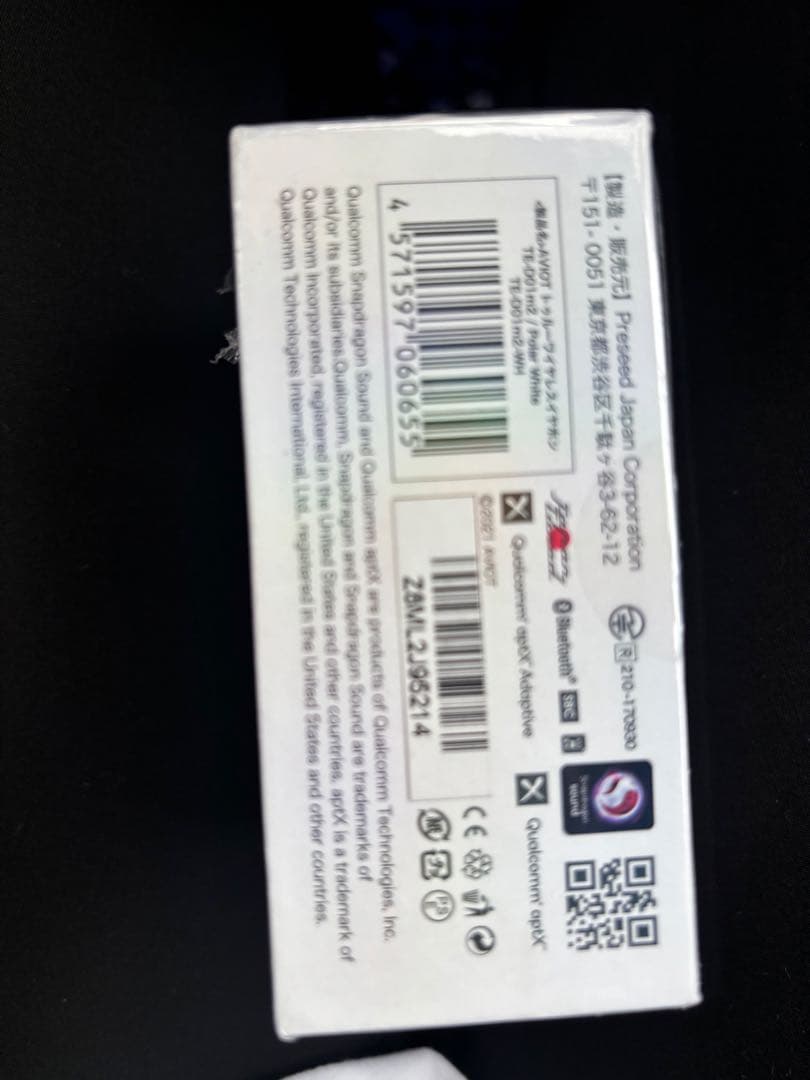 AVIO TE-D01m2 Polar White ワイヤレスイヤホン