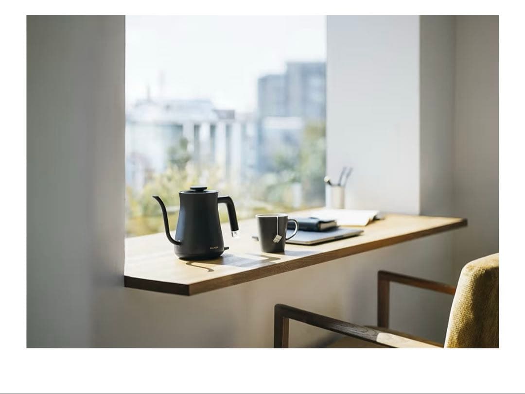 バルミューダザポット　　ブラック