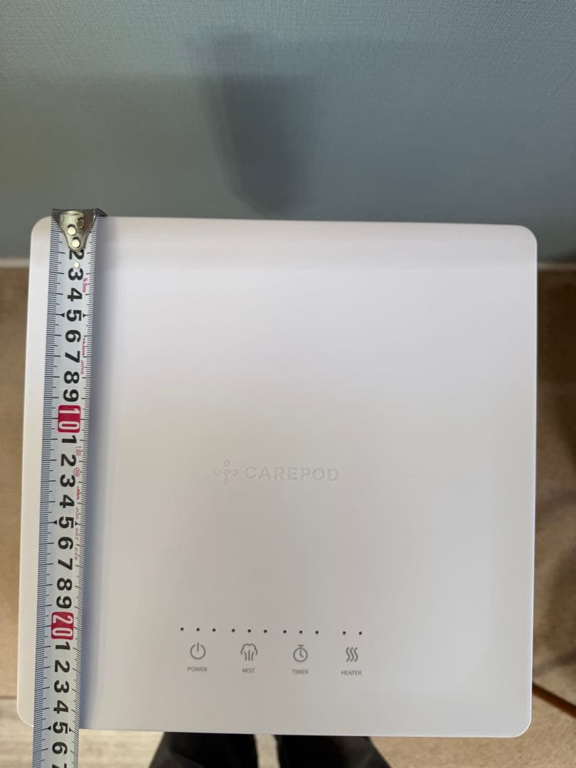 CAREPOD キューブ ハイブリッド式ステンレス加湿器（X50）