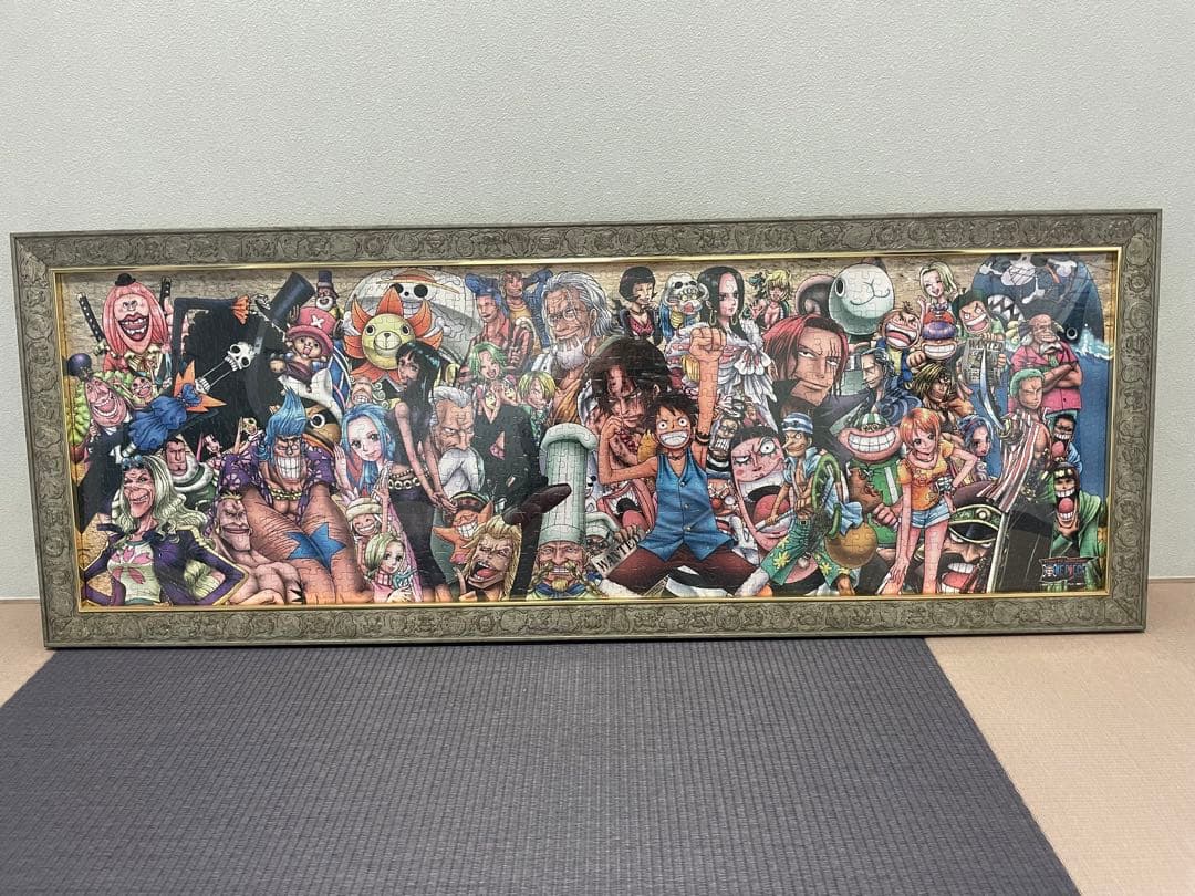 ワンピース　パズル　純正額付き