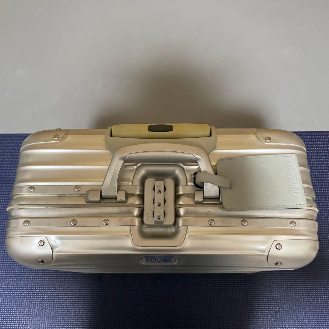 RIMOWA シルバー キャリーケース　2輪