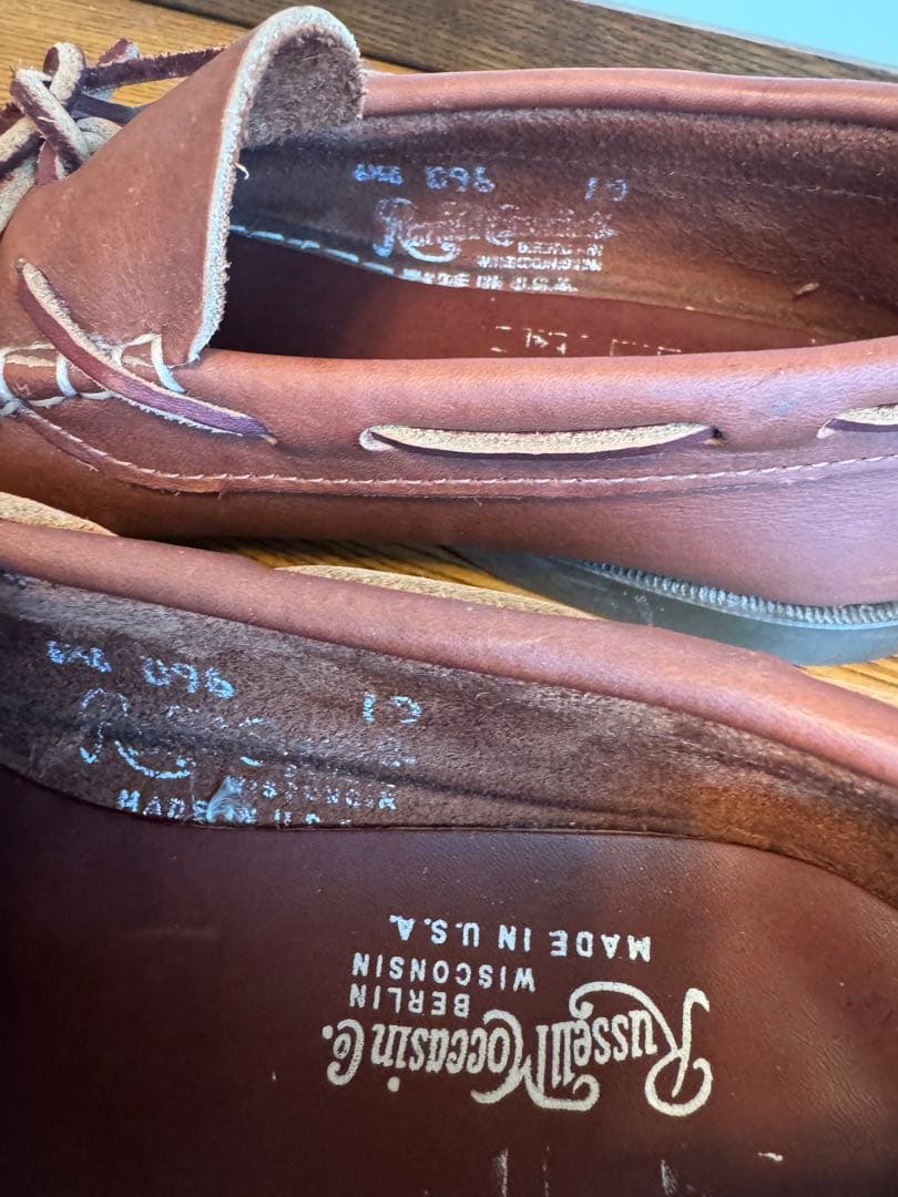 Russell Moccasin キャンプモカシン　US6.5