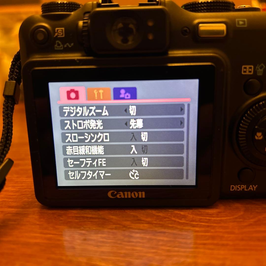 Canon PowerShot G7 純正レザーケース付