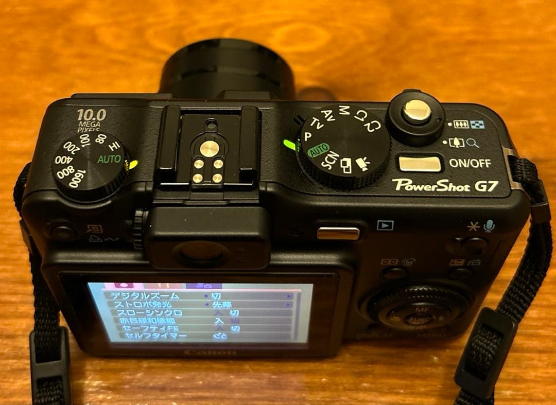 Canon PowerShot G7 純正レザーケース付