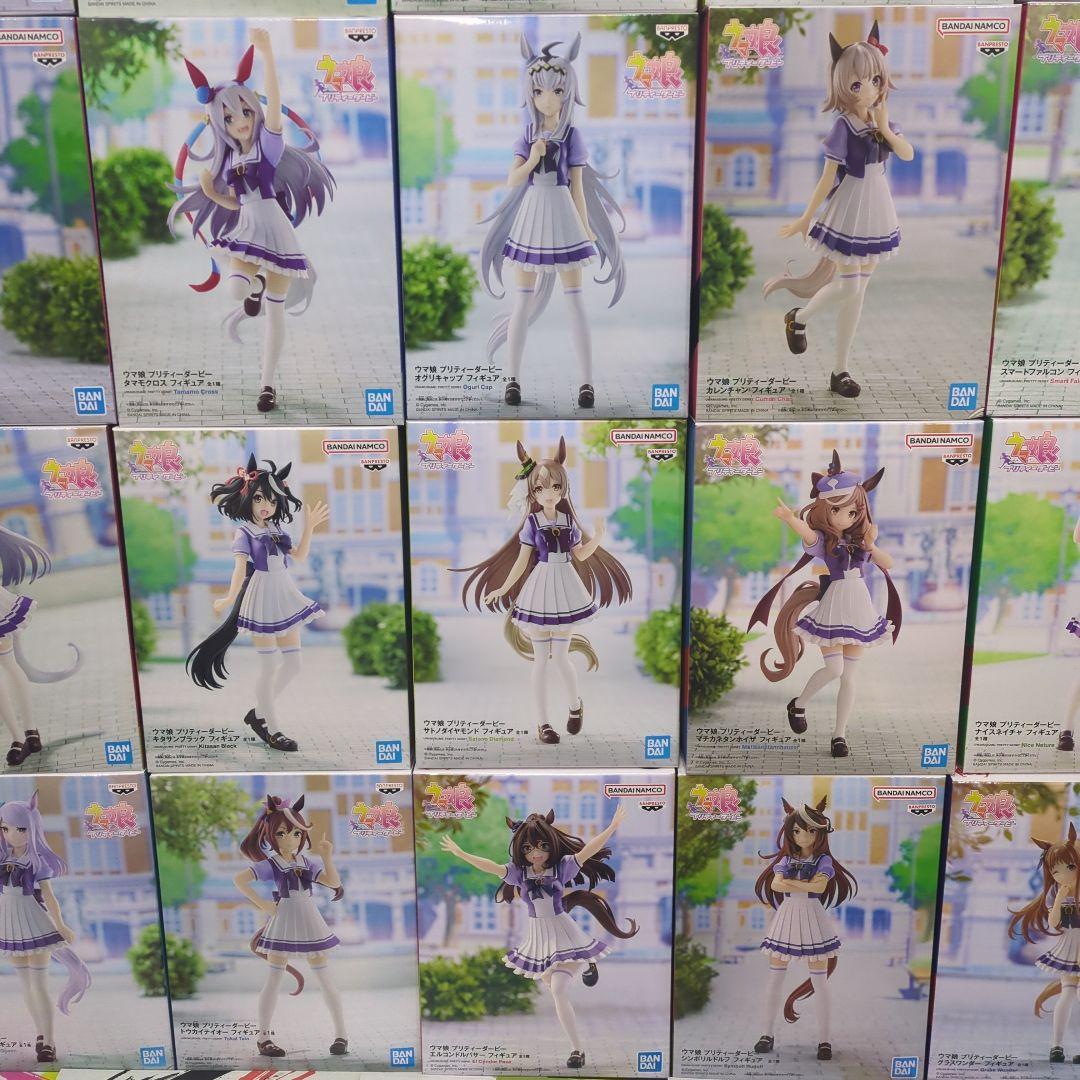 ウマ娘　トレセン学園　制服フィギュア　全種コンプリート　ナムコ限定　おまけ付き
