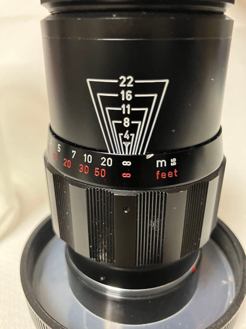 LEITZ TELE-ELMAR 135mm f/4 レンズ 赤文字　良品