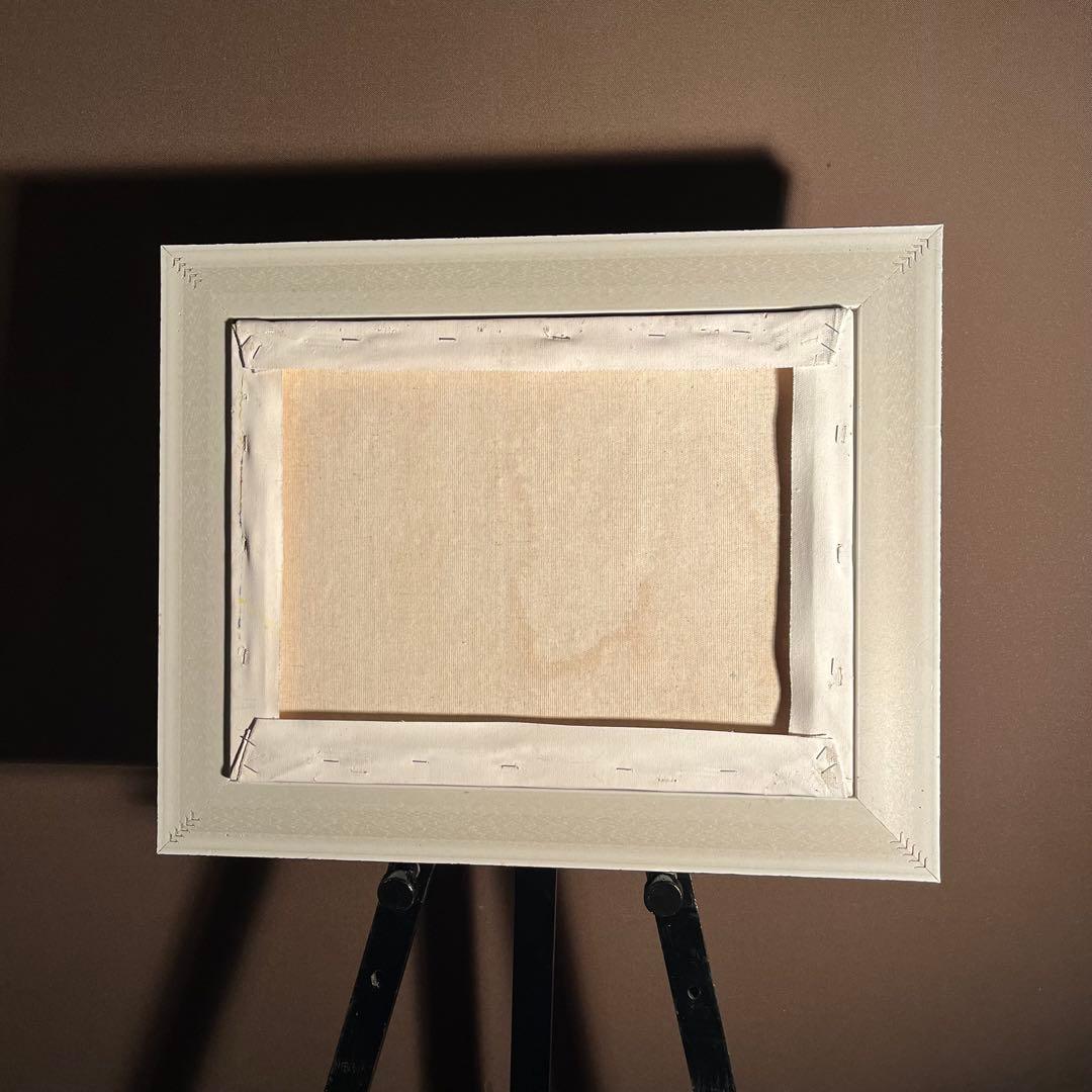 手書き油絵 クロード・モネ グラジオラス 額付き 肉筆絵画 インテリア 油彩画