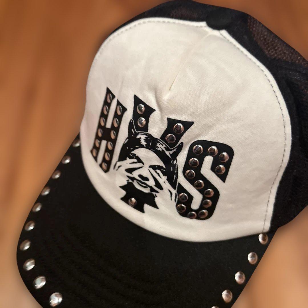 HYSTERIC GLAMOUR スタッズ付きキャップ