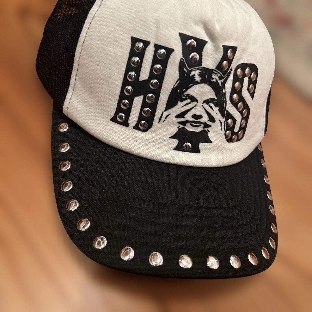 HYSTERIC GLAMOUR スタッズ付きキャップ