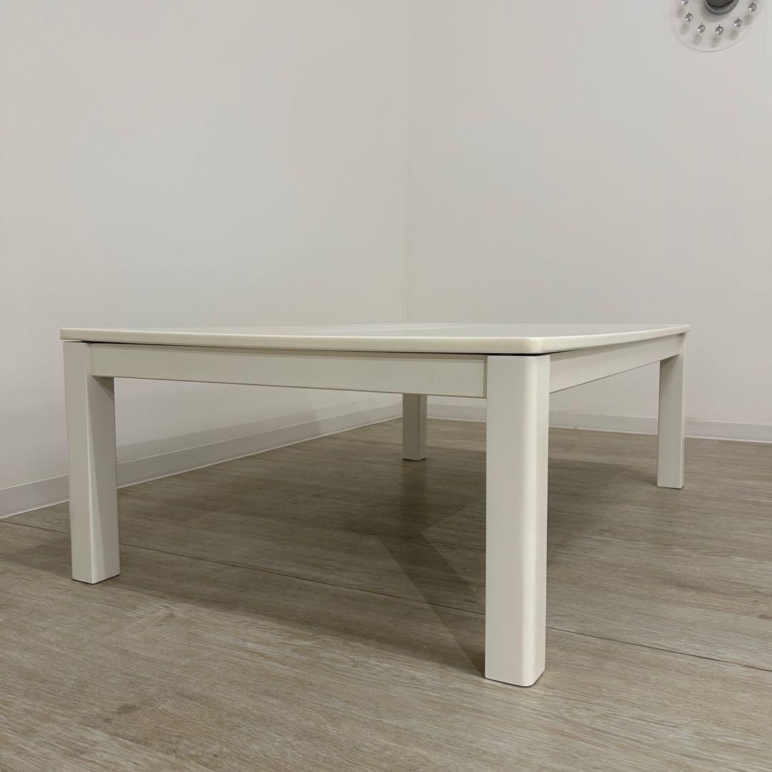 boo樣専用　新品・処分品★白いこたつ 120cm 長方形炬燵 シンプル 北欧風