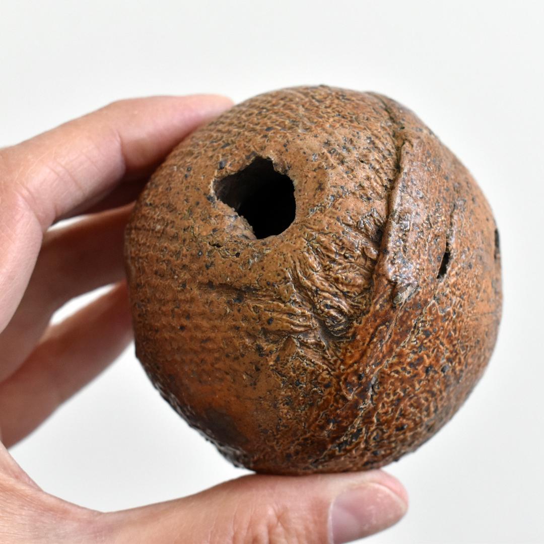 16〜17世紀 ドイツ古陶器 火玉 火王炭 万年炭 窯道具 塩釉 炻器