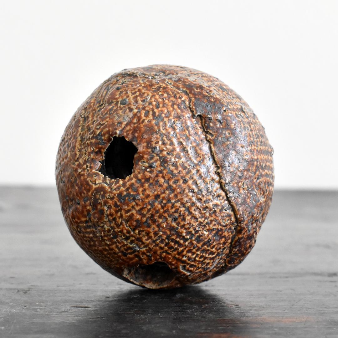 16〜17世紀 ドイツ古陶器 火玉 火王炭 万年炭 窯道具 塩釉 炻器