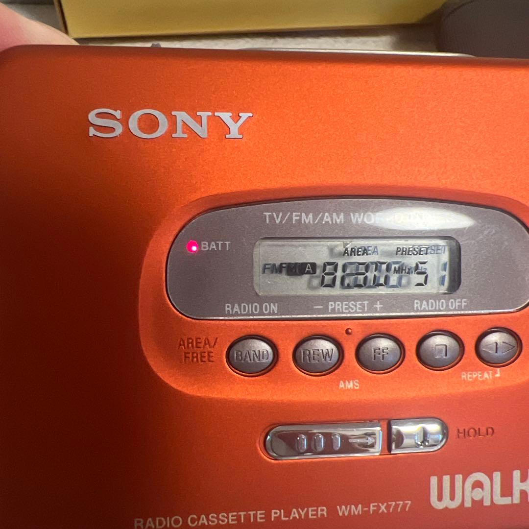 し*け様 SONY WM-FX777 WALKMAN カセットウォークマン　ジャ