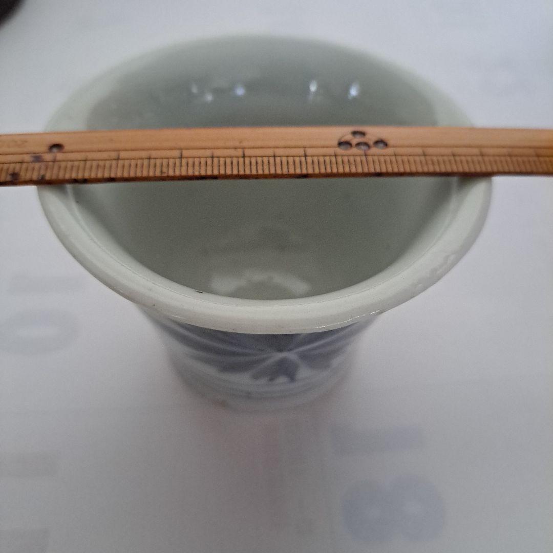 江戸初期　極上　呉須　蕎麦猪口　超珍品　享保のカエデ文 1730年