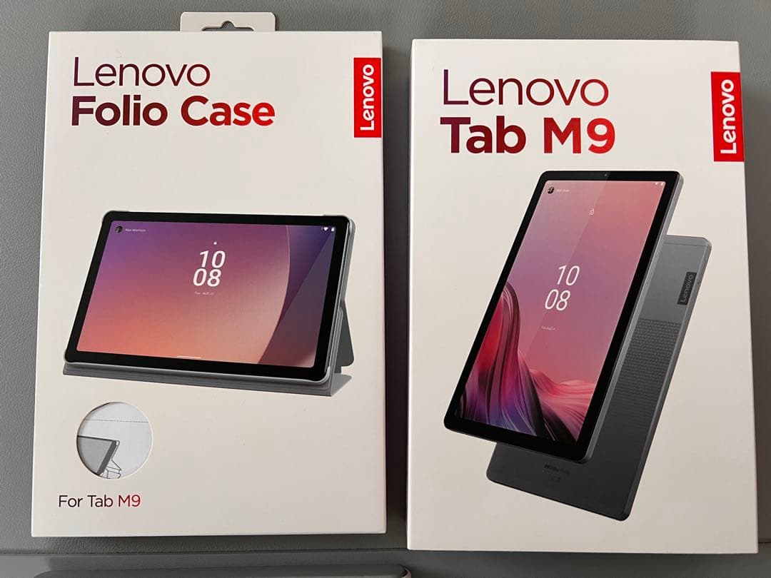 Lenovo Tab M9 本体 Lenovo Felio Caseケース付き