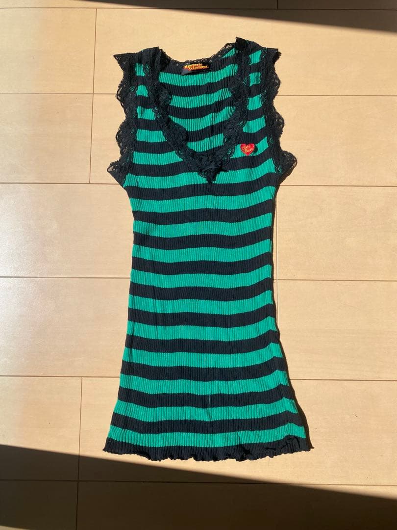 初期　ヒステリックグラマー '90 LoveBuzz ロゴ　タンクトップ　Y2K