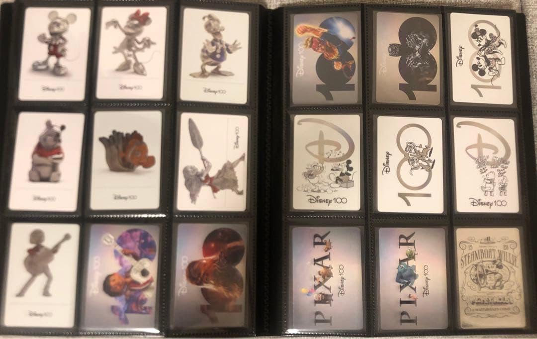 ①Disney100②ディズニーワンダーカードコレクション コンプリートセット