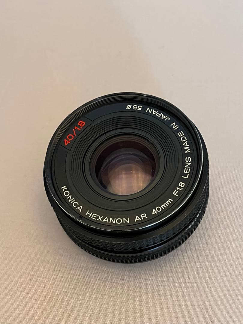 Konica FC-1 一眼レフカメラ 40mm F1.8レンズ付き