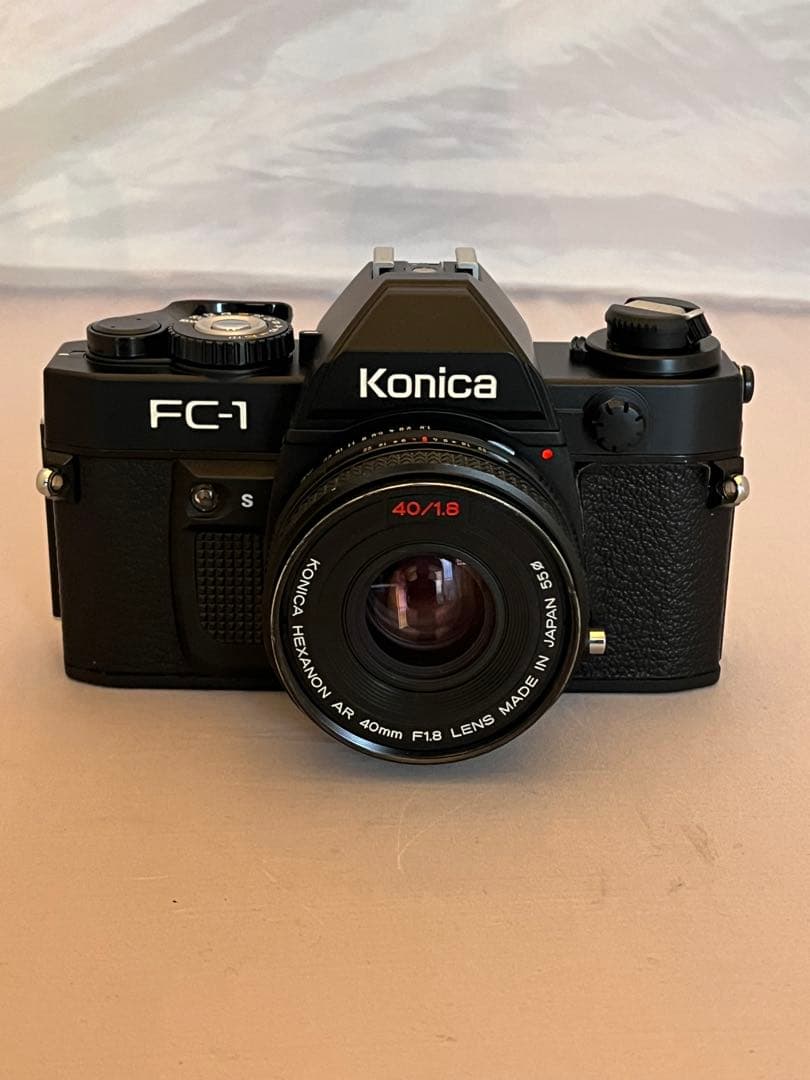 Konica FC-1 一眼レフカメラ 40mm F1.8レンズ付き