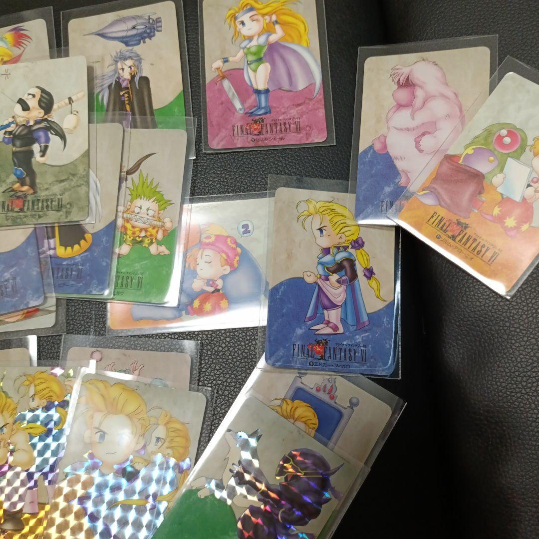 ファイナルファンタジー6 カード セット74枚被りなし。