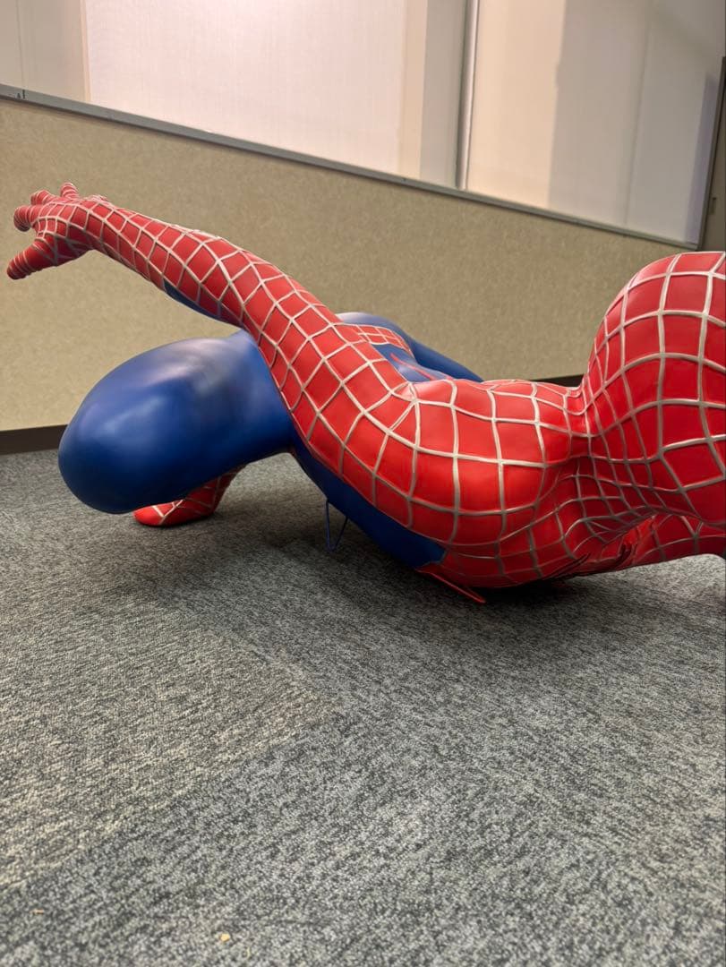 ヒロ　(中古品) スパイダーマン クローリングポーズ フィギュア