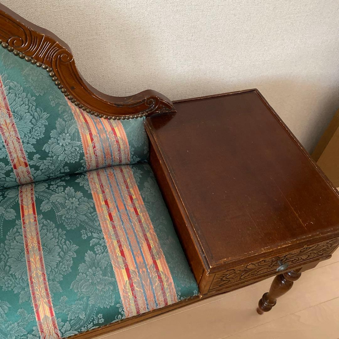 マーガレット　アンティークテレフォンチェアー　ヴィンテージ　イタリア製