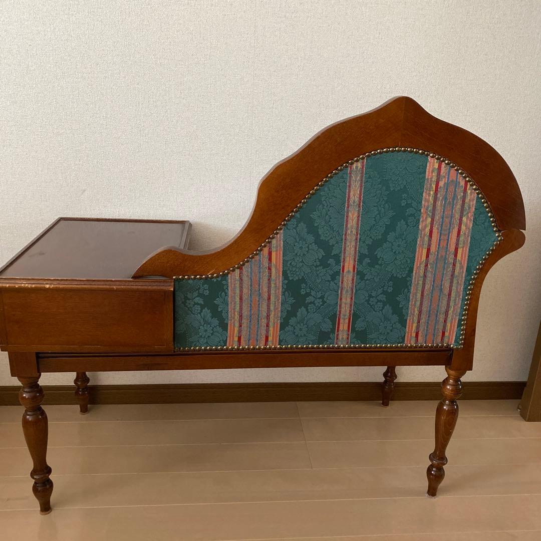 マーガレット　アンティークテレフォンチェアー　ヴィンテージ　イタリア製