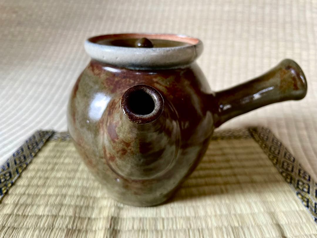 浜田庄司　鉄砂急須