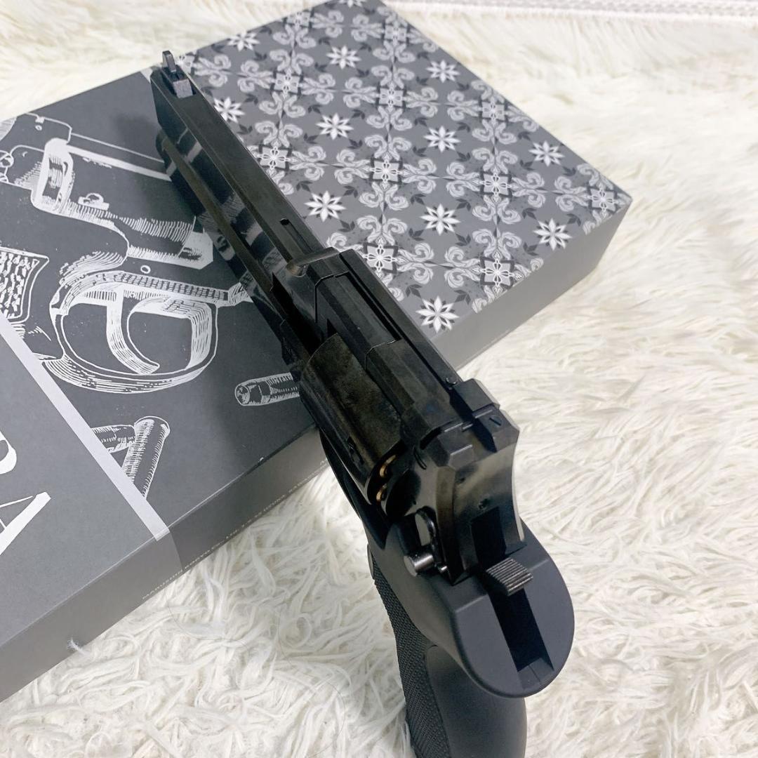 マルシン MATEBA 6インチ Wディープブラック ABS ブラックラバー塗装