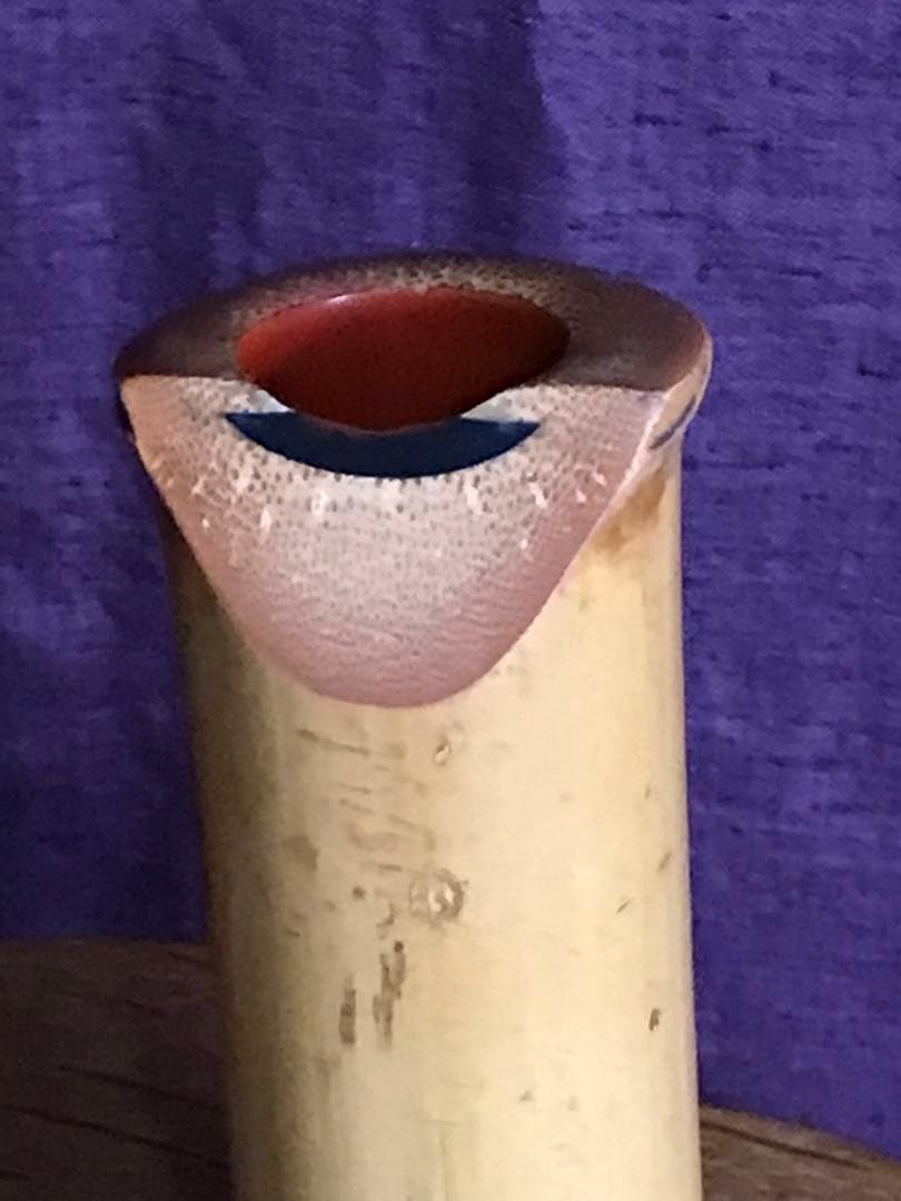 ⭐️ 尺八　都山流 皇山　國華銘　約48.3センチ