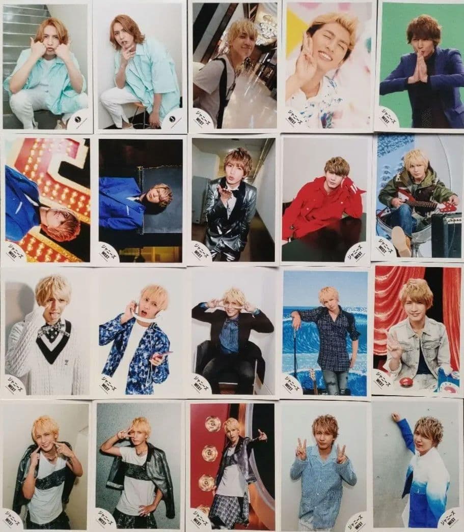 藤井流星 ジャニーズWEST WEST. 公式写真 ① ソロ 個人のみ