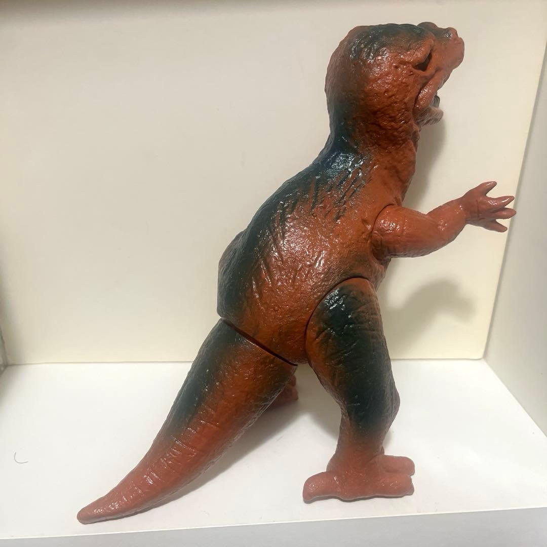 大協製 アロサウルス ソフビ フィギュア 生きていた恐竜