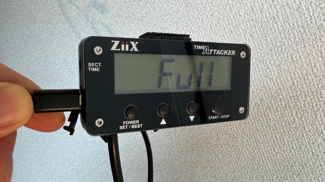 ZIXX ラップタイマー バッテリー＆アタックインジゲーター付