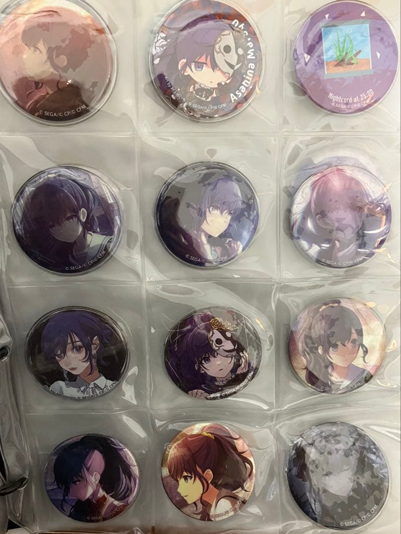 プロセカ 朝比奈まふゆ 缶バッジセット 30個