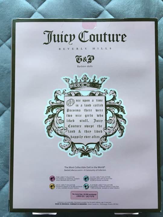 ジューシークチュール バービー ギフトボックス