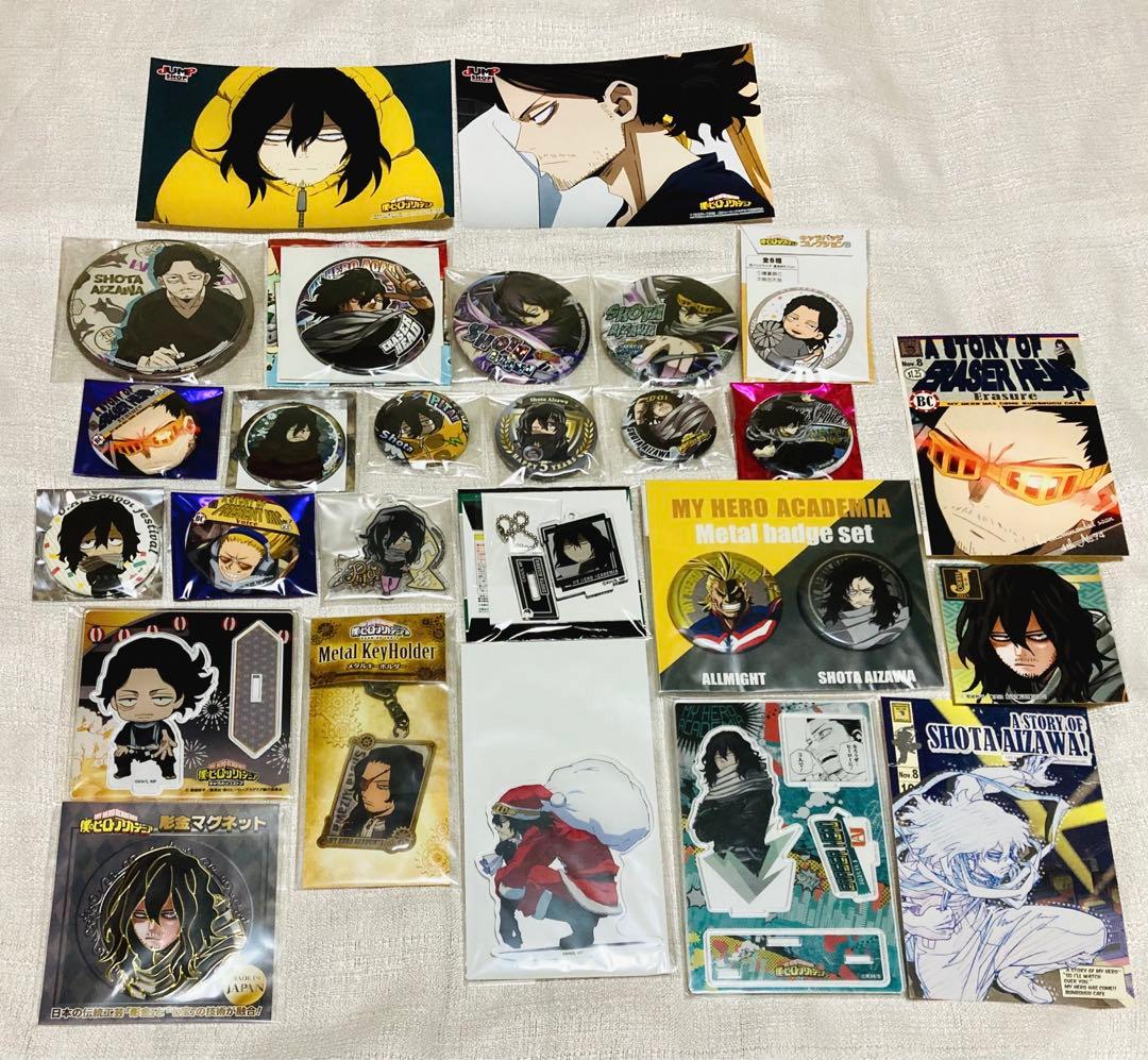 ヒロアカ 缶バッジ アクキー アクスタ バースデー ポスカ まとめ売り 相澤