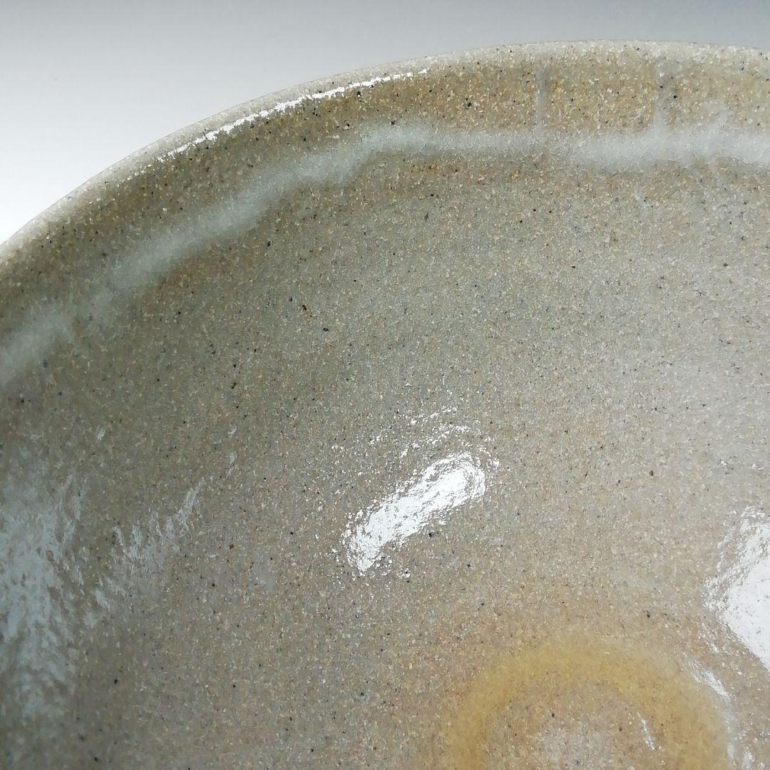 Ｔ６５２　茶碗　『唐津茶碗』『鏡山窯　井上東也 作』　共箱　抹茶碗　茶道具