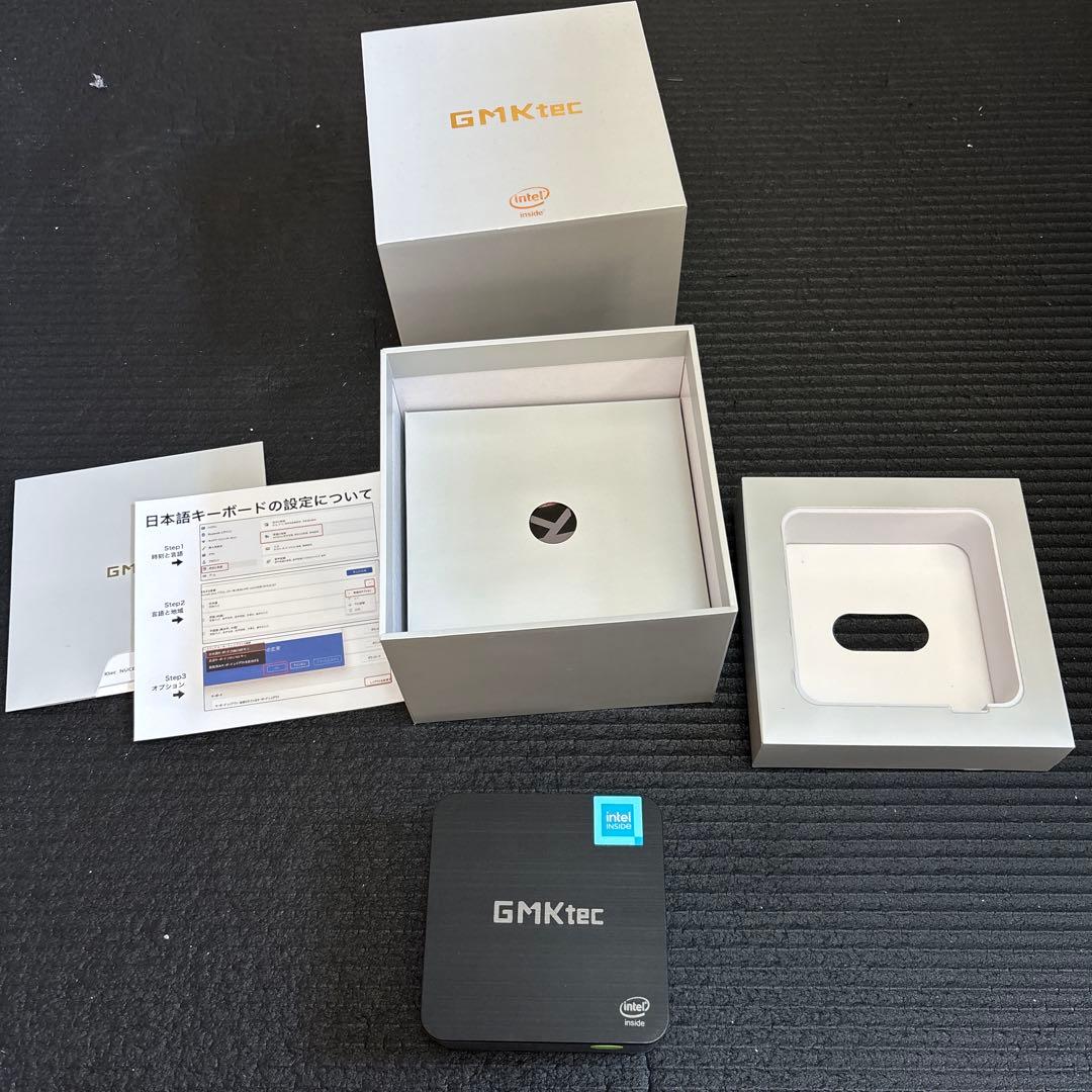 ミニPC GMKtec NucBox G2 12GB/512GB