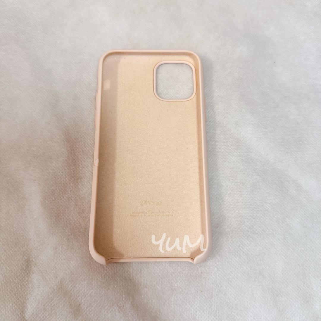 iPhone11pro iPhoneケース apple 純正 ピンク シリコン