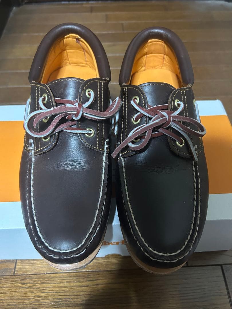 ティンバーランド 3eye モカシン ブラウン