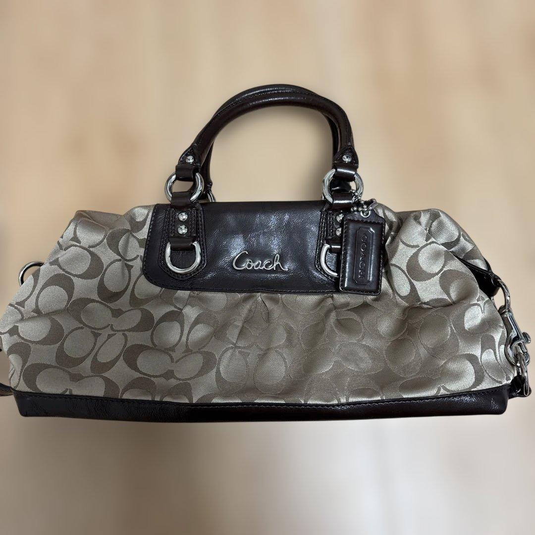 coach 2way ハンドバッグ