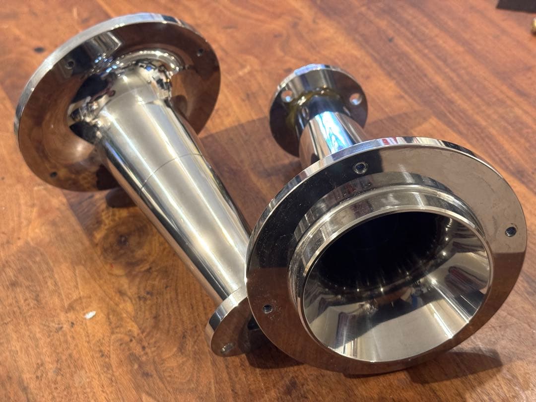 JBL 2307(H91) ステンレス無垢切削ホーン中古 新品ボルト付 4344