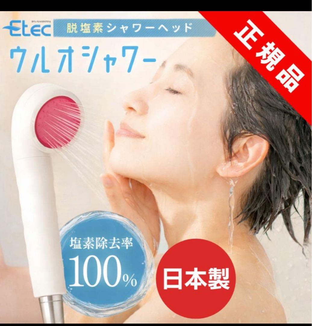 塩素除去シャワーヘッド ウルオシャワー イーテックUS-180 正規品 本体のみ