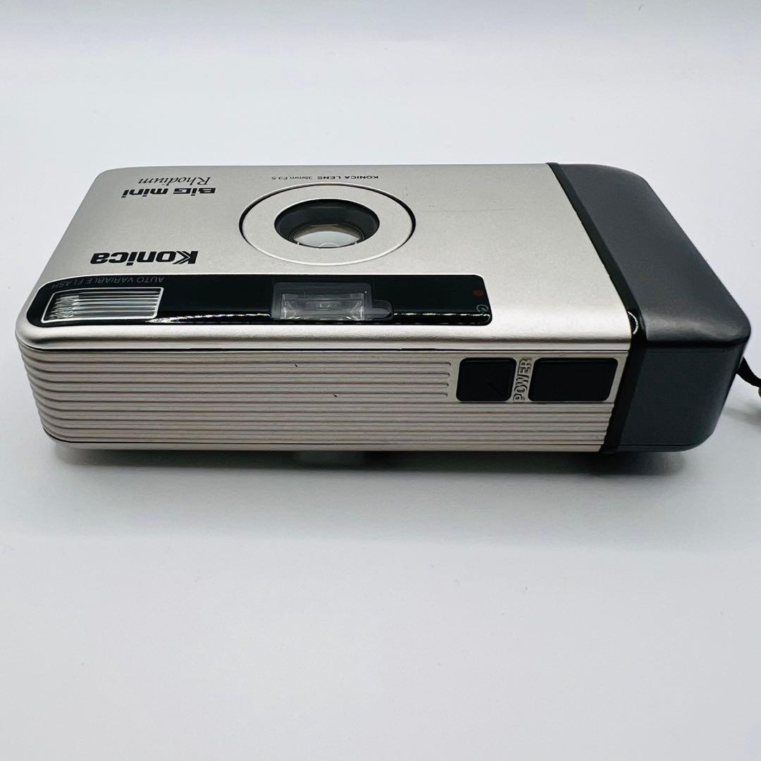 【動作確認済み】Konica BiG mini Rhodium フィルムカメラ