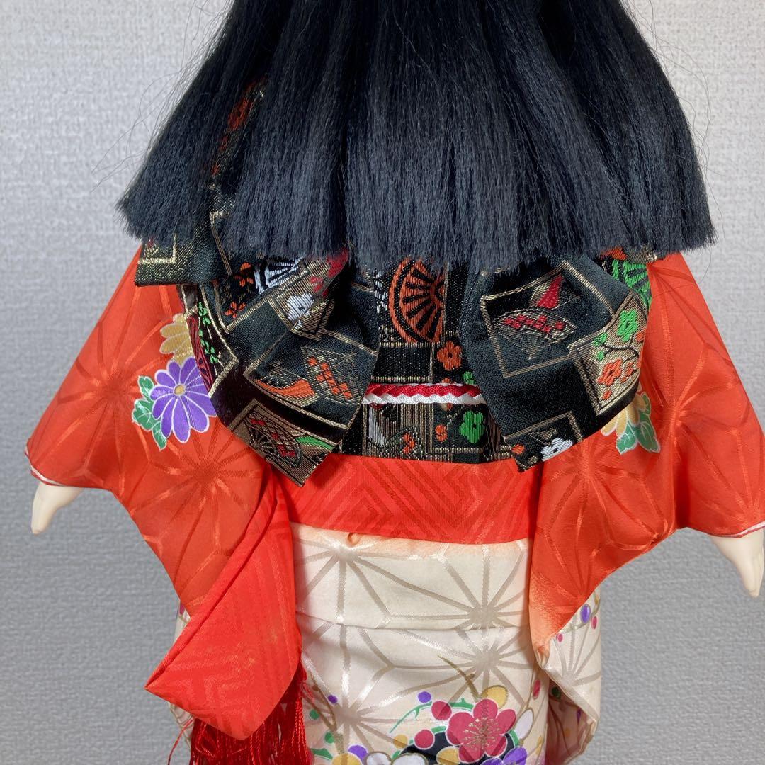 豪華 飾り市松 市松人形 45cm 着物 日本人形